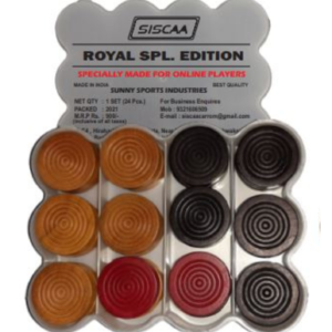 Siscaa Royal Special Edition Carrom coin set